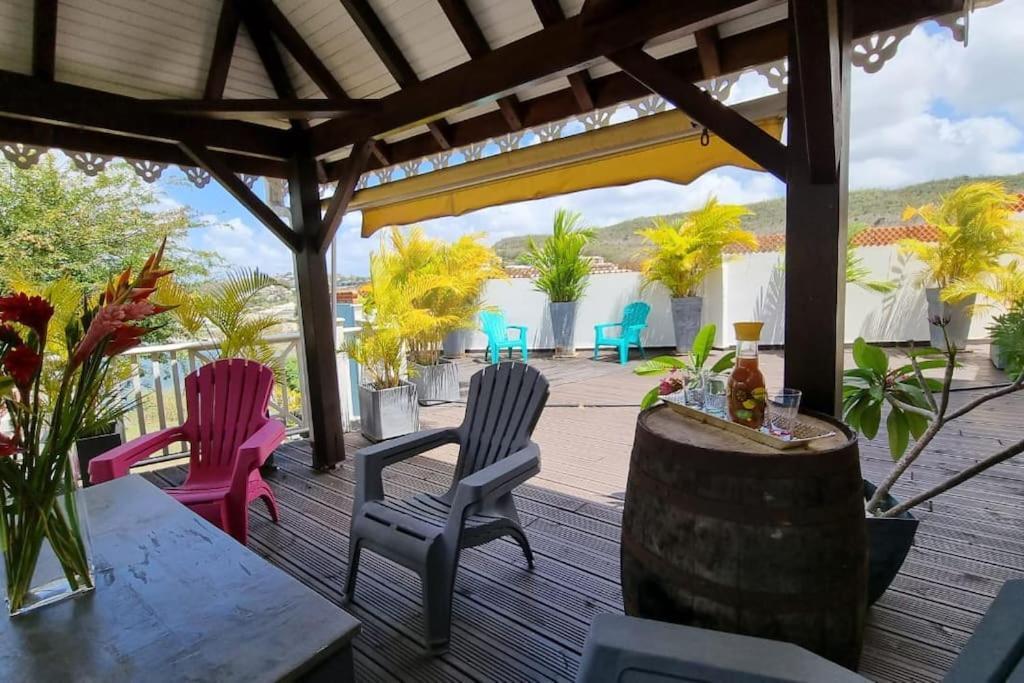Villa Nautilia, Vue Mer, Proche Plage Les Trois-Ilets Kültér fotó
