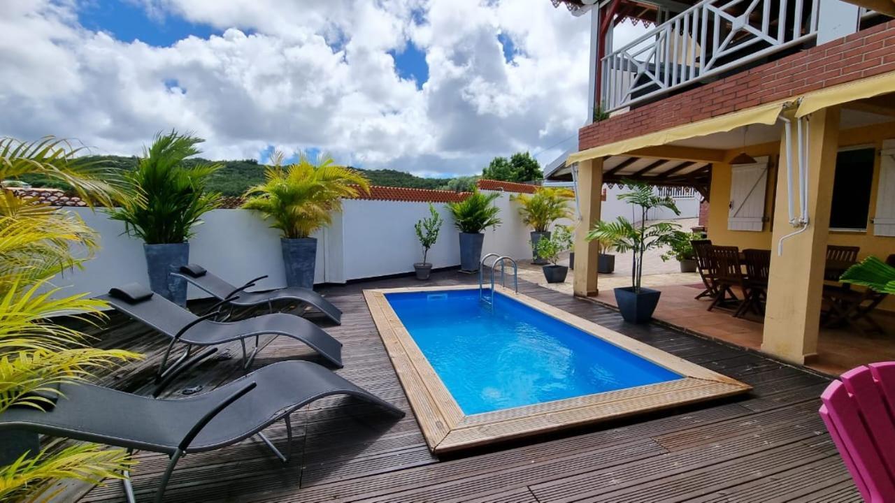 Villa Nautilia, Vue Mer, Proche Plage Les Trois-Ilets Kültér fotó