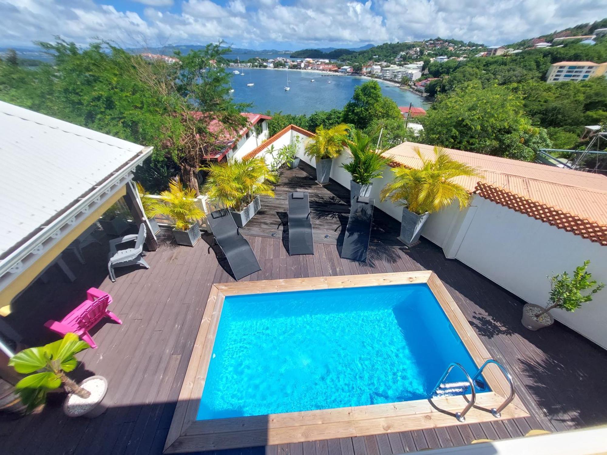 Villa Nautilia, Vue Mer, Proche Plage Les Trois-Ilets Kültér fotó